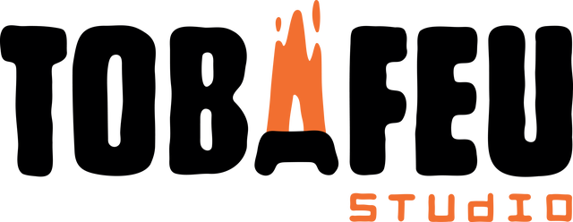 Tobafeu Studio Logo (Black/Orange)
