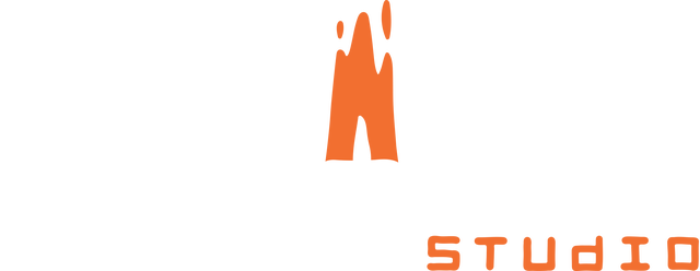 Tobafeu Studio Logo (White/Orange)